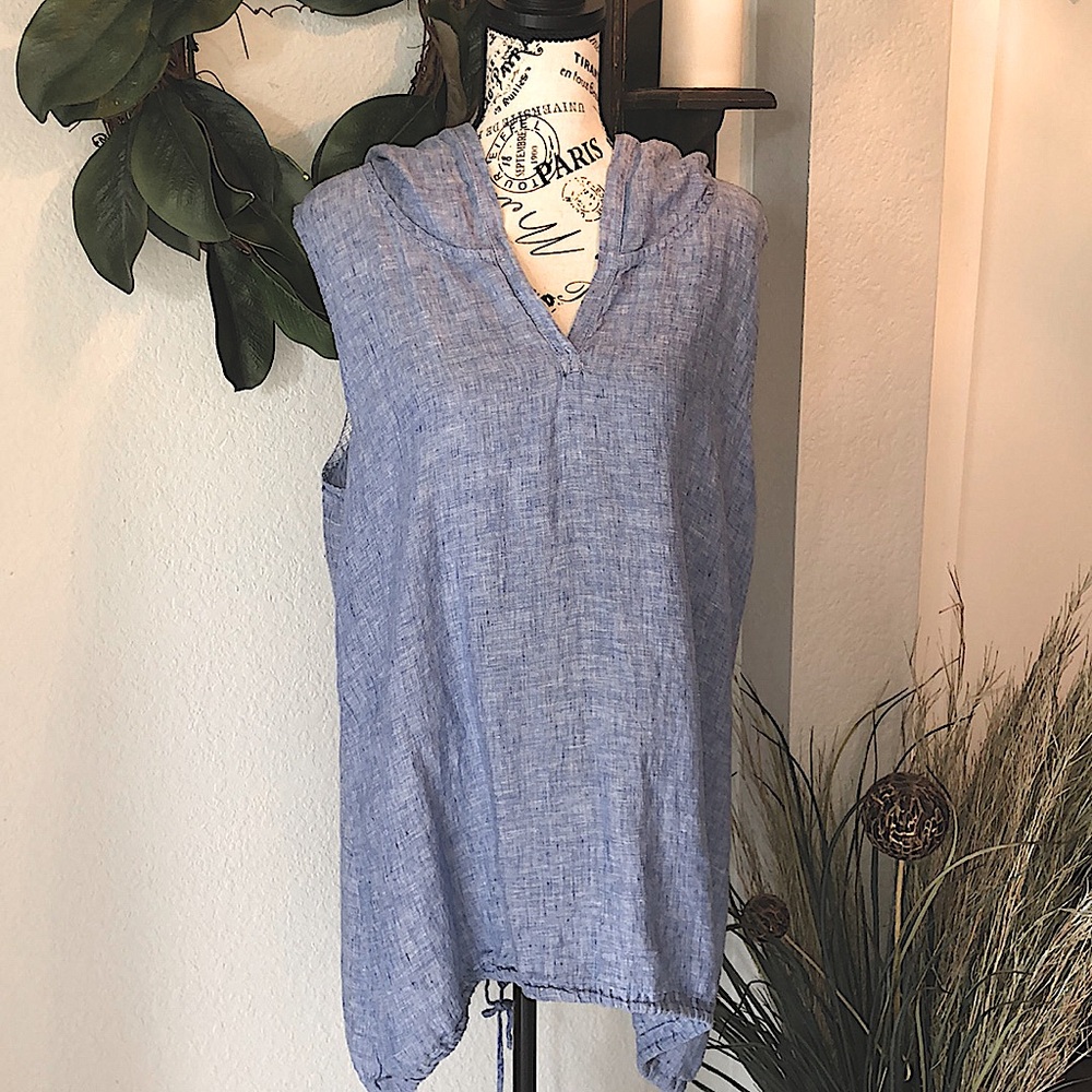 Chalet Linen Tunic Top